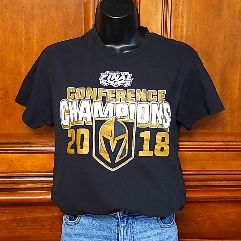 Vegas Golden Knights Youth Tee Conference Champions 2018